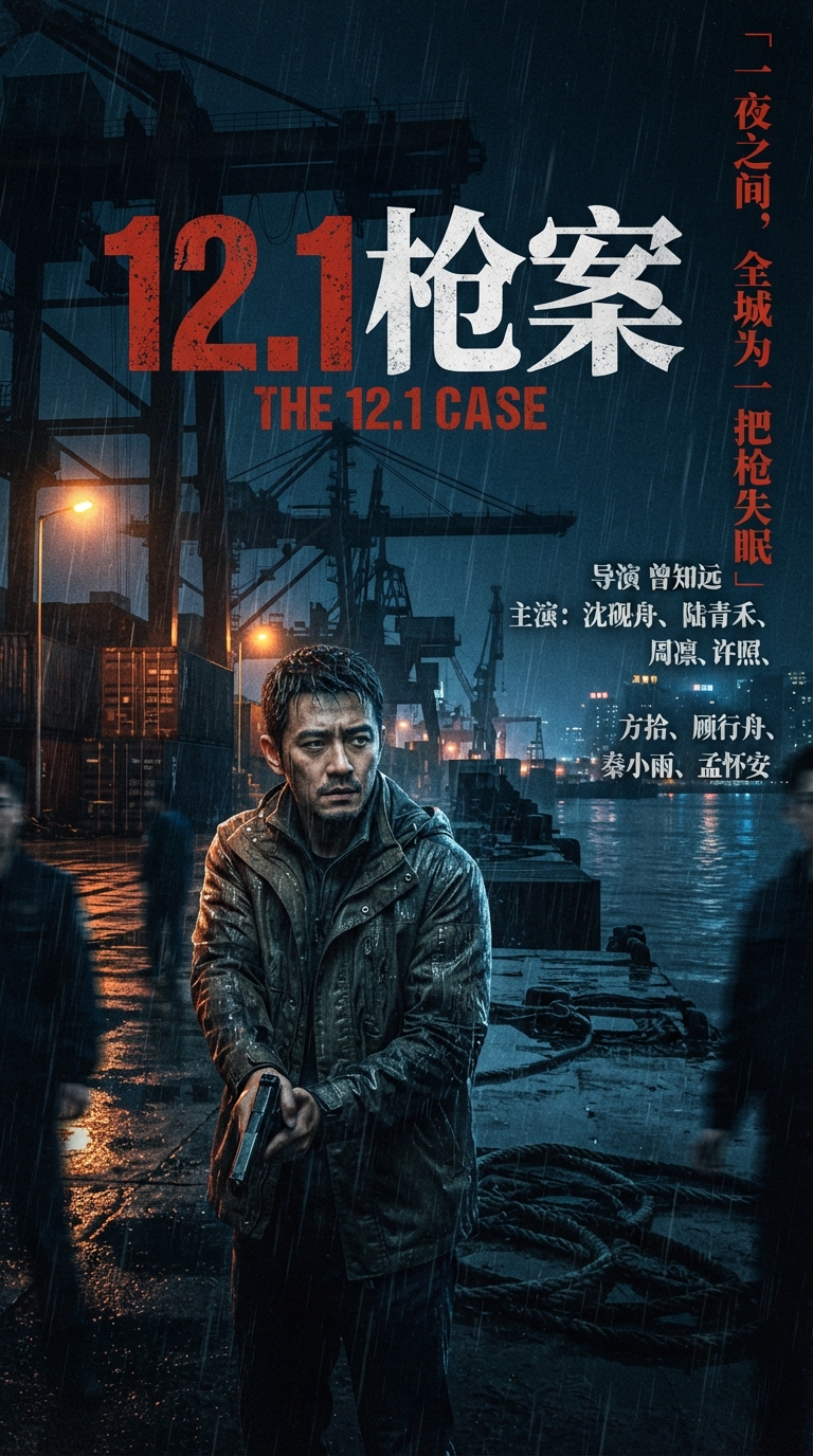 《12.1枪案》主视觉海报
